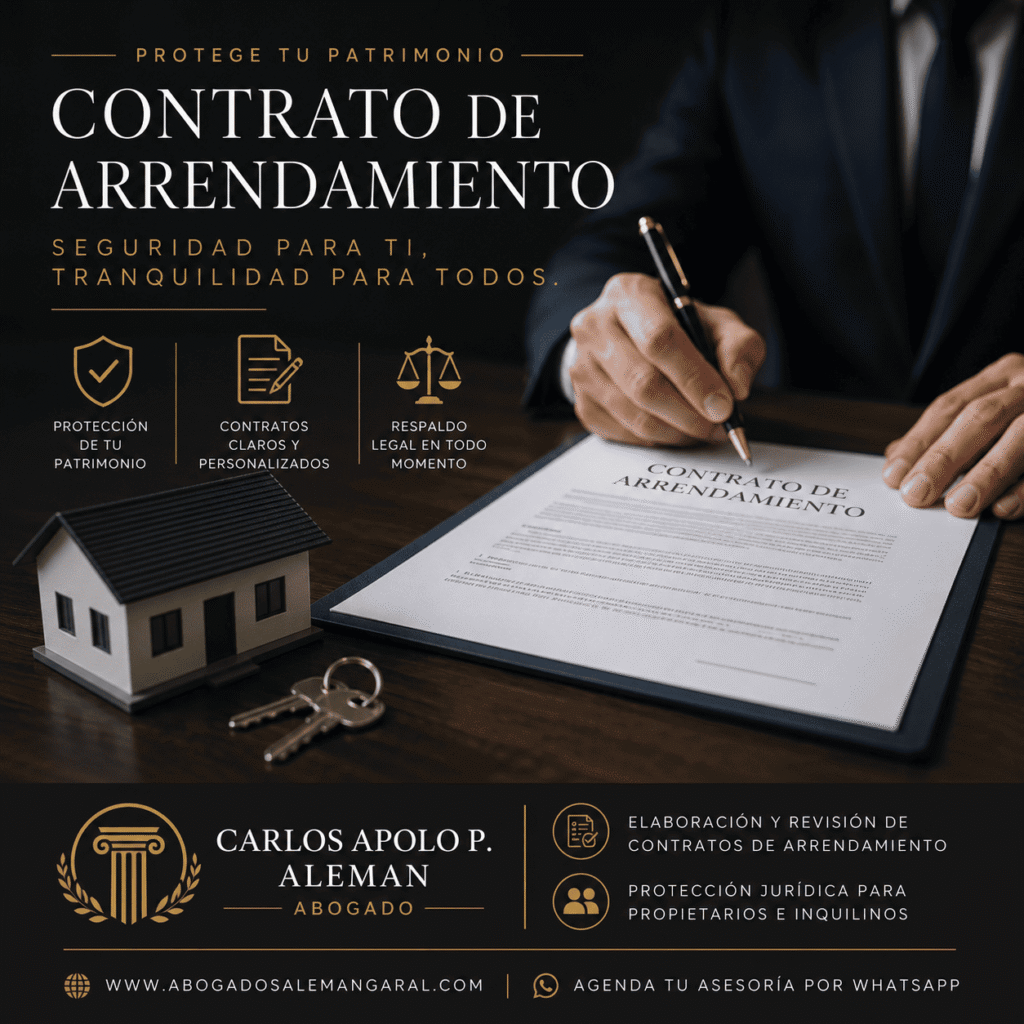Contrato de arrendamiento